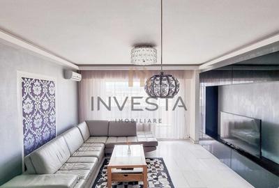Apartament cu 2 camere semidecomandat, mobilat în Mărăști