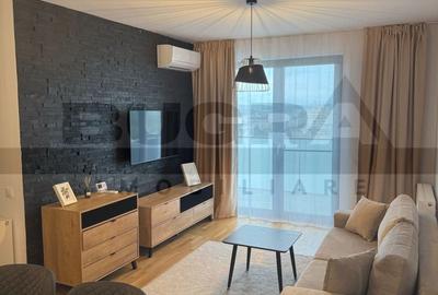 Apartament cu 2 camere semidecomandat, mobilat în Între Lacuri - 1