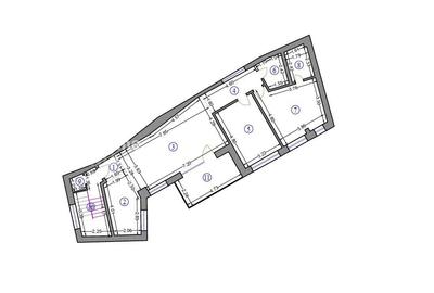 Apartament cu 3 camere în Dorobanți