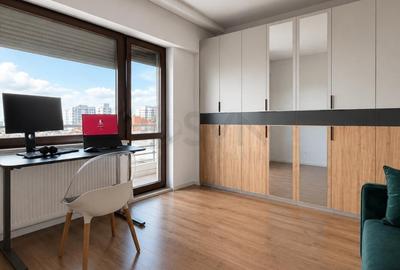 Apartament cu 3 camere semidecomandat, mobilat în Pipera - 12