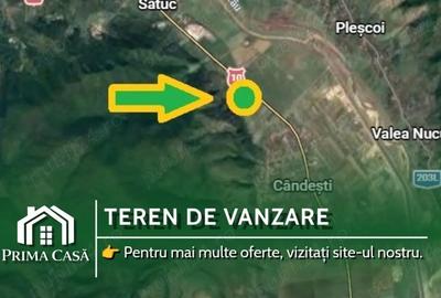 Teren intravilan de 10000 mp, în Cândești