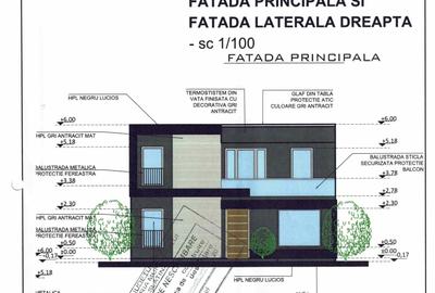 Casă cu 3 camere în Central