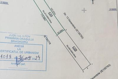 Teren de 2500 mp, în Central