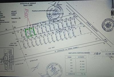 Teren de 1500 mp, în Nord