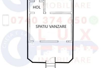Spațiu comercial, de 75 mp, în Piața Veche - 2