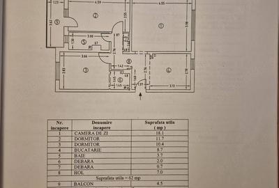 Apartament cu 3 camere decomandat în Crihala - 8