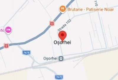 Teren intravilan de 500 mp, în Oșorhei