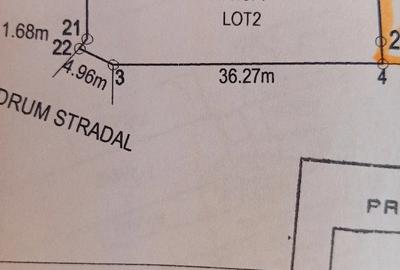 Teren de 788 mp, în Cataloi