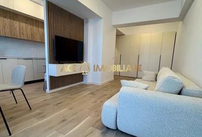 Apartament cu 2 camere semidecomandat, mobilat în Pipera