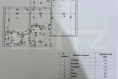 Apartament cu 2 camere decomandat în Rovine - 3