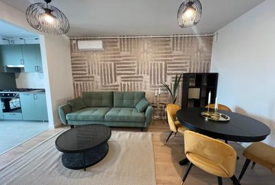 Apartament cu 2 camere decomandat, mobilat în Theodor Pallady