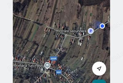 Teren de 2200 mp, în Turcinești - 2