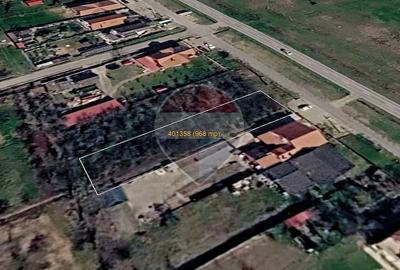 Teren de 968 mp, în Oloșag
