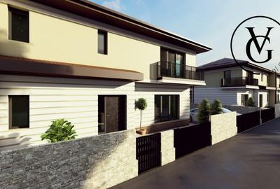 Duplex cu 5 camere cu Canalizare în Brănești - 1