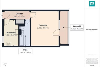 Garsonieră decomandată, mobilată în Dâmbovița - 6
