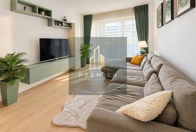 Apartament cu 3 camere, mobilat în Străulești