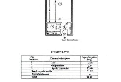 Spațiu comercial, de 32 mp, în Tătărași