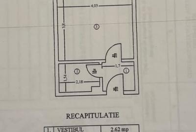 Garsonieră semidecomandată în Iancului