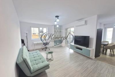 Apartament cu 2 camere semidecomandat, mobilat în Iris