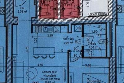 Apartament cu 2 camere în Andronache
