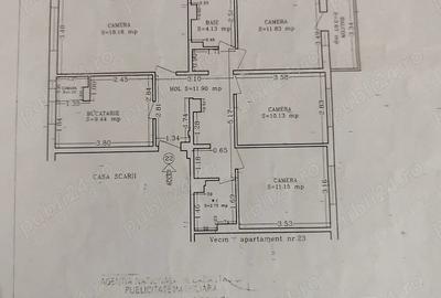 Apartament cu 4 camere decomandat în Inel I - 4