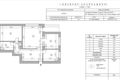 Apartament cu 3 camere în Central