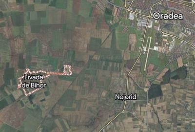 Teren de 5700 mp, în Nojorid