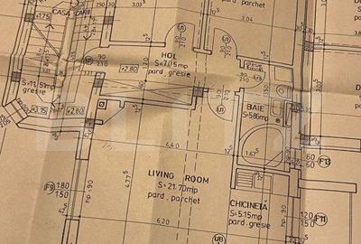 Apartament cu 3 camere în Central