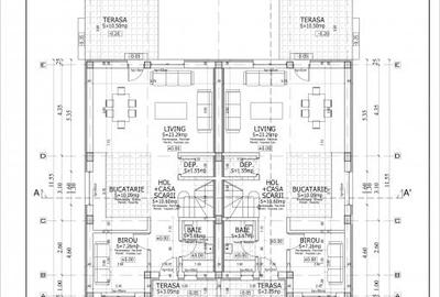 Duplex cu 4 camere cu Canalizare în Corbeanca - 4