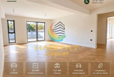 Apartament cu 3 camere nedecomandat în Pipera
