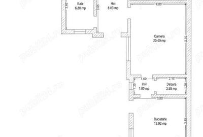 Casă cu 3 camere în Funcționarilor - 4