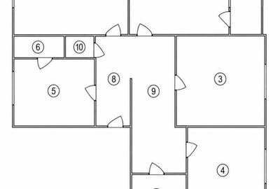 Apartament cu 4 camere decomandat în Crângași