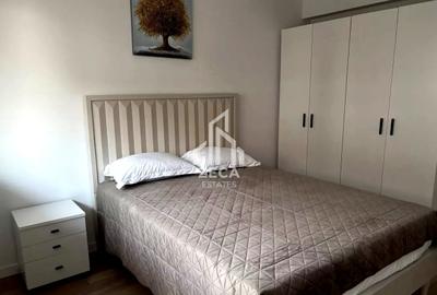 Apartament cu 2 camere semidecomandat, mobilat în Popești-Leordeni