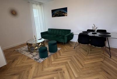 Apartament cu 2 camere semidecomandat, mobilat în Pipera