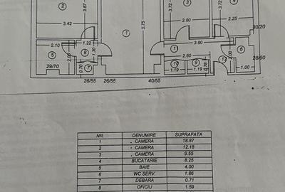 Apartament cu 3 camere în Rahova