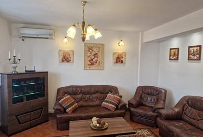 Apartament cu 3 camere semidecomandat, mobilat în Dorobanți
