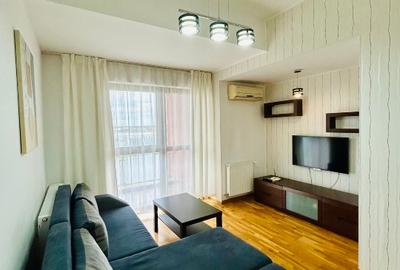 Apartament cu 2 camere semidecomandat, mobilat în Central
