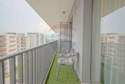Apartament cu 2 camere decomandat, mobilat în Tractorul - 12