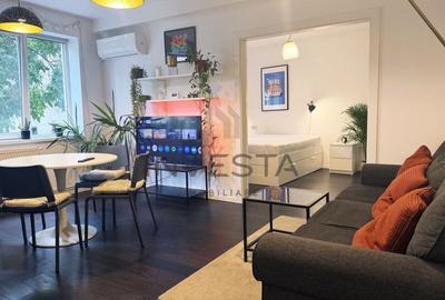 Apartament cu 3 camere semidecomandat, mobilat în Central - 2