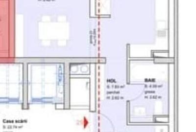 Apartament cu 2 camere semidecomandat în Gheorgheni