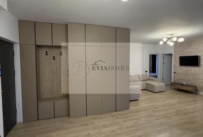 Apartament cu 3 camere semidecomandat, mobilat în Florești
