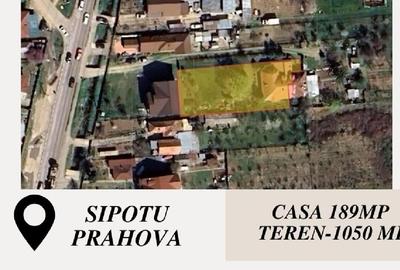 Casă individuală cu 3 camere cu Teren 1050 Mp în Lipănești