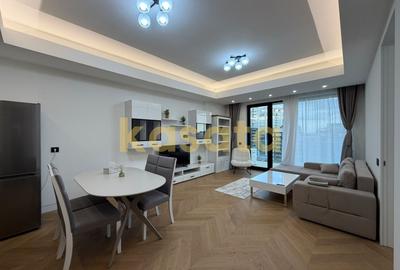 Apartament cu 2 camere semidecomandat, mobilat în Barbu Văcărescu