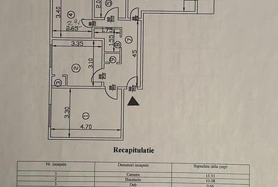 Apartament cu 3 camere decomandat, mobilat în Păcurari