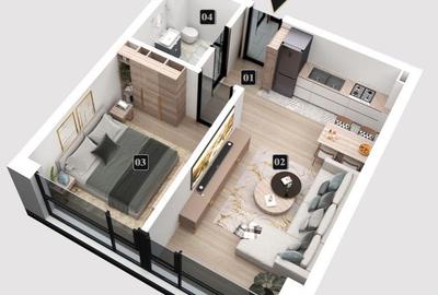 Apartament cu 2 camere în Militari - 3