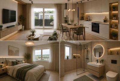 Apartament cu 2 camere semidecomandat în Baciu