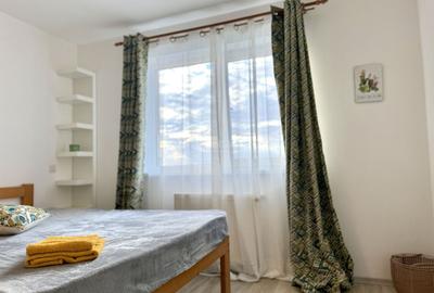 Apartament cu 2 camere semidecomandat, mobilat în Tractorul - 5