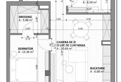 Apartament cu 2 camere în Andrei Mureșanu - 7