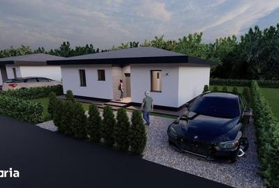 Casă cu 2 camere cu Teren 530 Mp în Recea