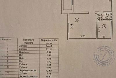 Apartament cu 2 camere în Țiglina 1 - 1